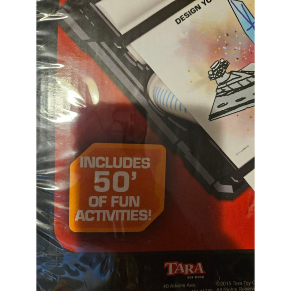 Star Wars, Rolling Art Desk, Disney Ages 3+, Coloring+stickers NEW - Picture 4 of 6